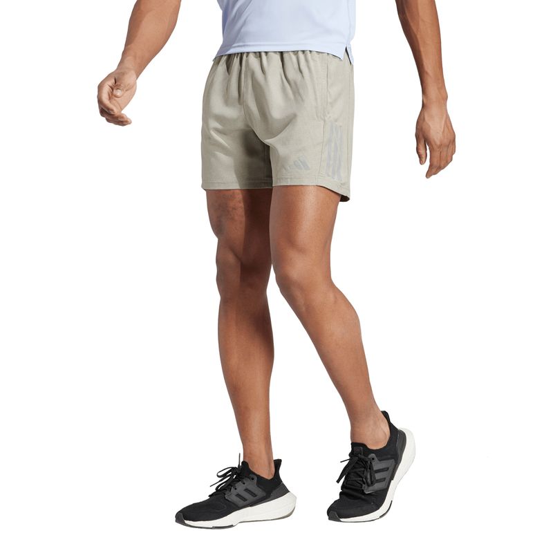 Short-adidas-Own-The-Run-Heather-Frente