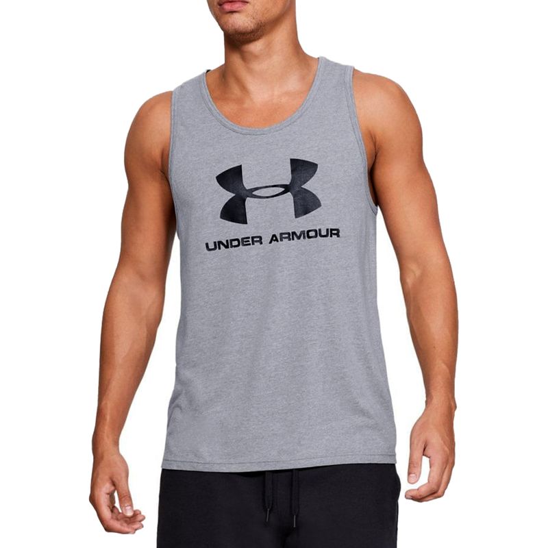 Musculosa-Under-Armour-Sportstyle-Logo-Latam-Frente