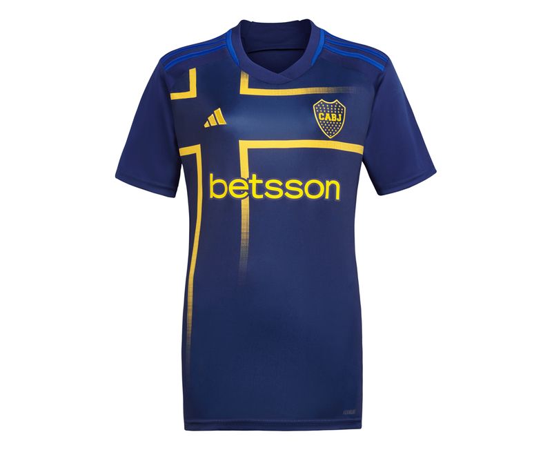 Camiseta-De-Futbol-adidas-Tercera-Boca-Juniors-Mujer-24-25-Frente