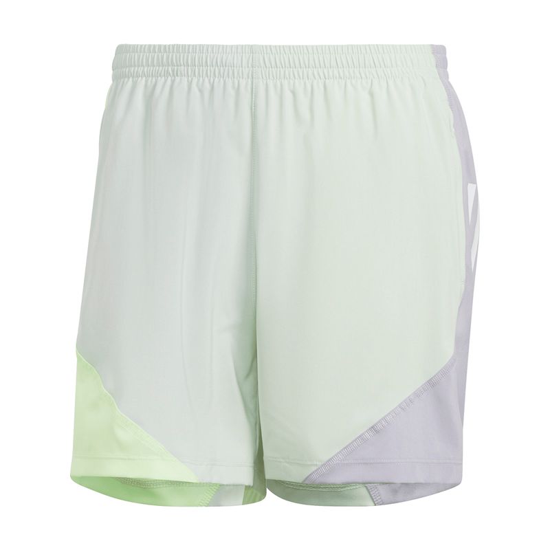 Short-adidas-Own-The-Run-Colorblock-Lateral