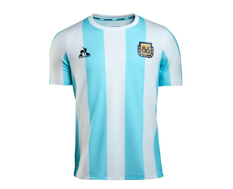 Camiseta-De-Futbol-Le-Coq-Sportif-Titular-Argentina-Homenaje-86-Frente