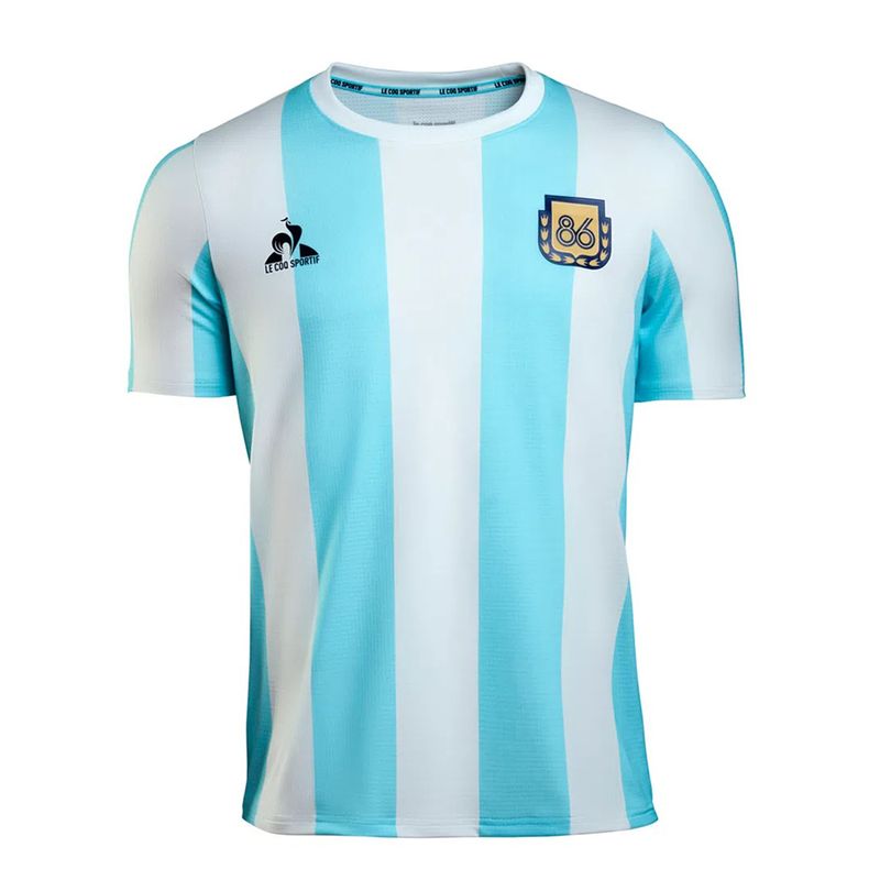 Camiseta-De-Futbol-Le-Coq-Sportif-Titular-Argentina-Homenaje-86-Frente