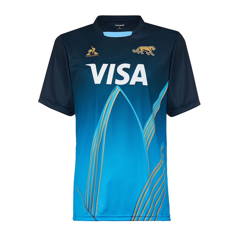 Remera-Le-Coq-Sportif-Pre-Partido-Pumas-2024-Frente