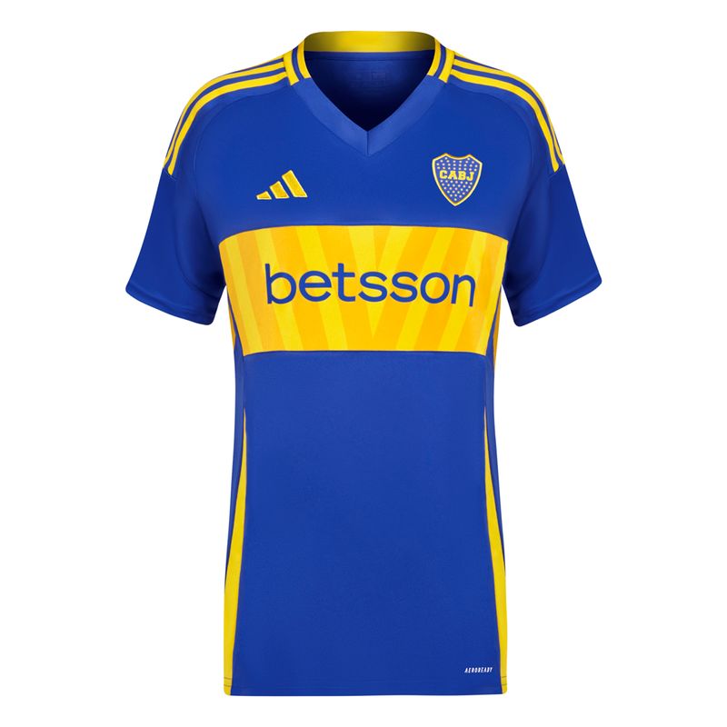 Camiseta-De-Futbol-adidas-Titular-Boca-Juniors-Mujer-24-25-Frente