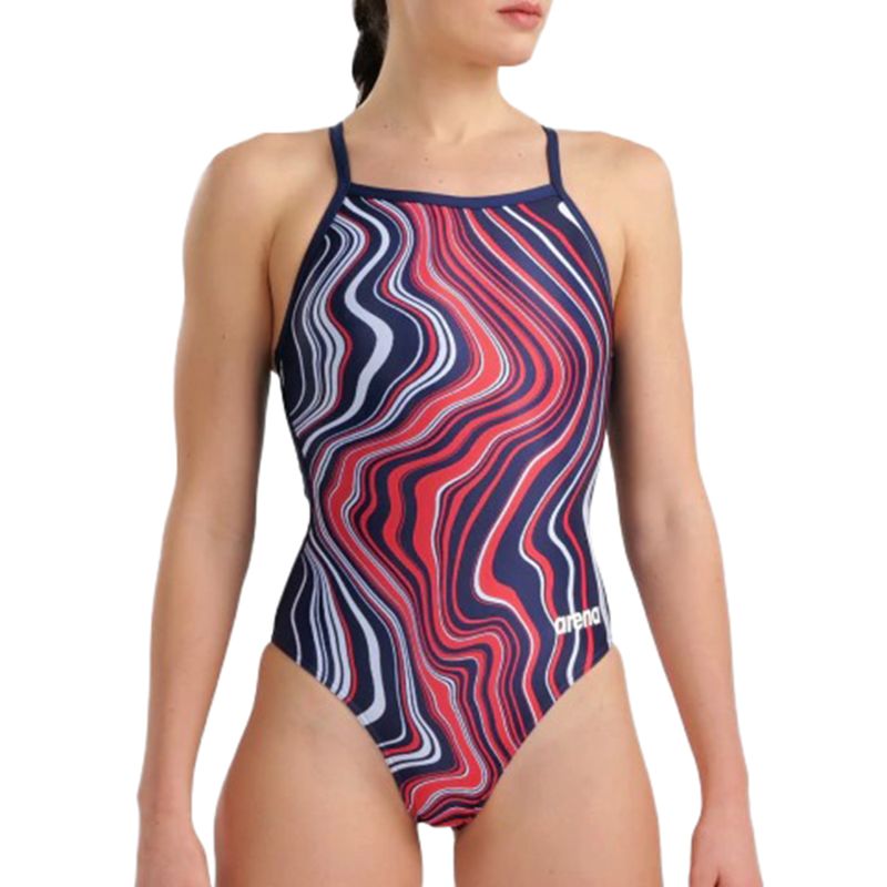 Trajes-De-Baño-Arena-Marbled-Lightdrop-740-Frente