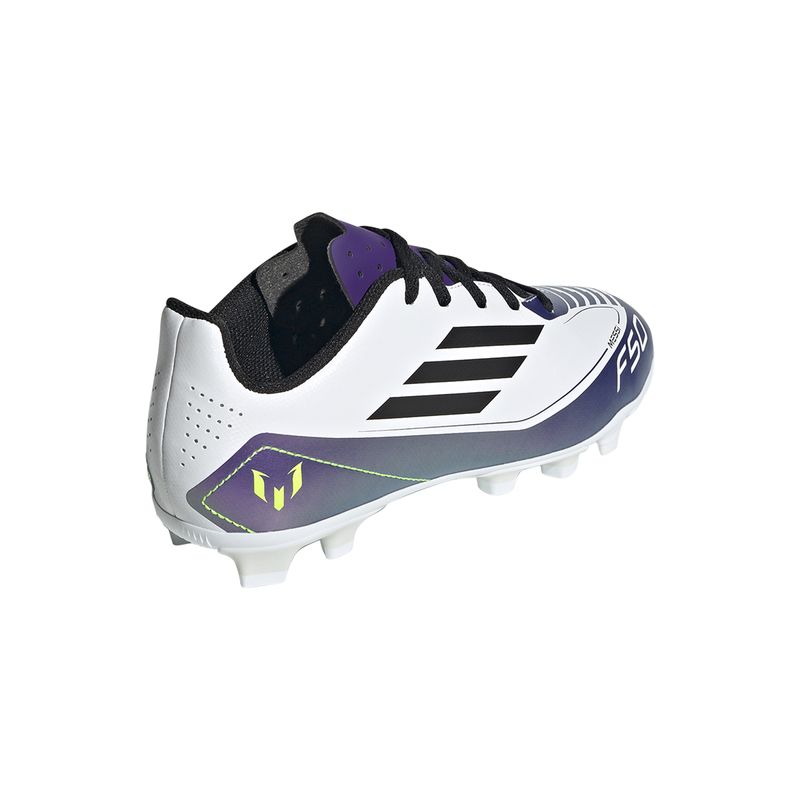 Botines-Con-Tapones-adidas-F50-Club-Fxg-J-Messi-POSTERIOR-TALON