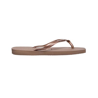 Ojotas Havaianas Slim Square Logo Metallic