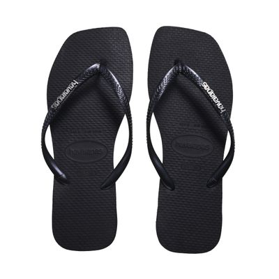 Ojotas Havaianas Slim Square Logo Metallic