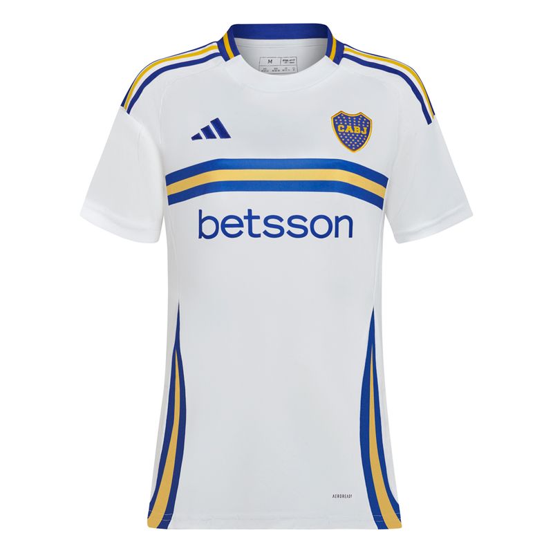 Camiseta-De-Futbol-adidas-Suplente-Boca-24-Mujer-Frente