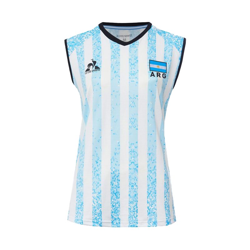 Camiseta-Le-Coq-Sportif-Voley-Titular-Argentina-Mujer-24-Feva-Frente