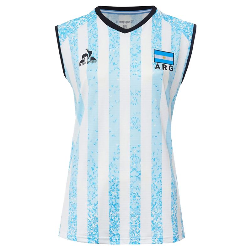 Camiseta-Le-Coq-Sportif-Voley-Titular-Argentina-Mujer-24-Feva-Frente
