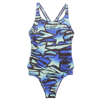 Traje De Baño Speed Juvenil Estampada