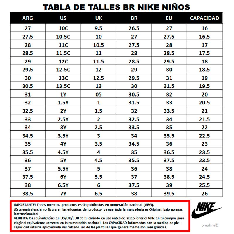 Zapatillas-Nike--Revolution-7--Psv--GUIA-DE-TALLES
