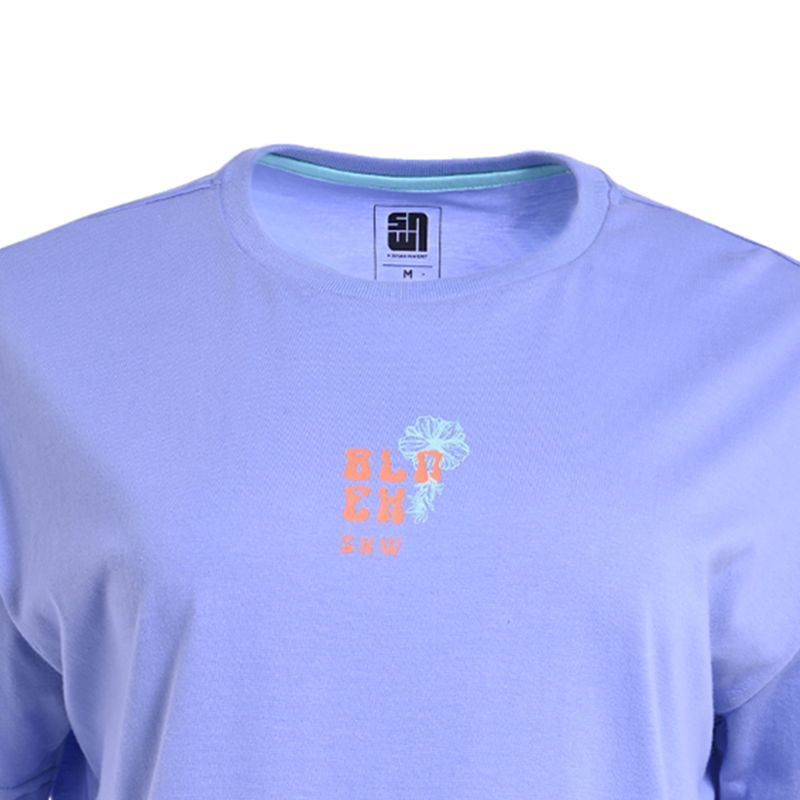 Remera-Snauwaert-Bloem-Lateral