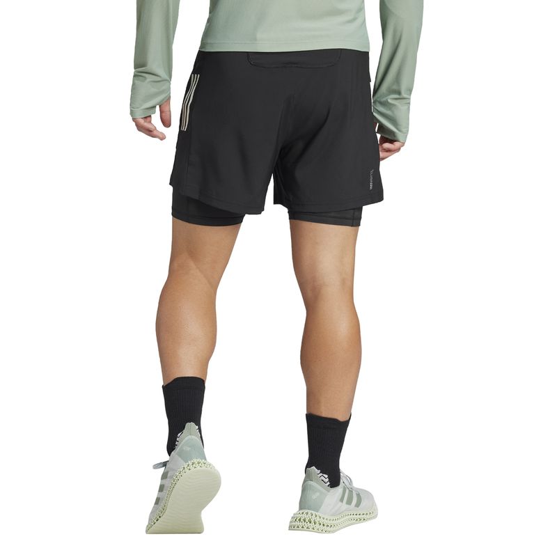Short-adidas-Own-The-Run-Climacool-2-In-1-Espalda