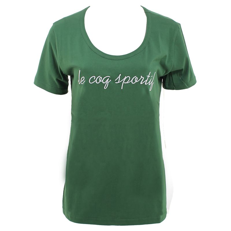 Remera-Le-Coq-Sportif-Bat-Italics-W-Frente
