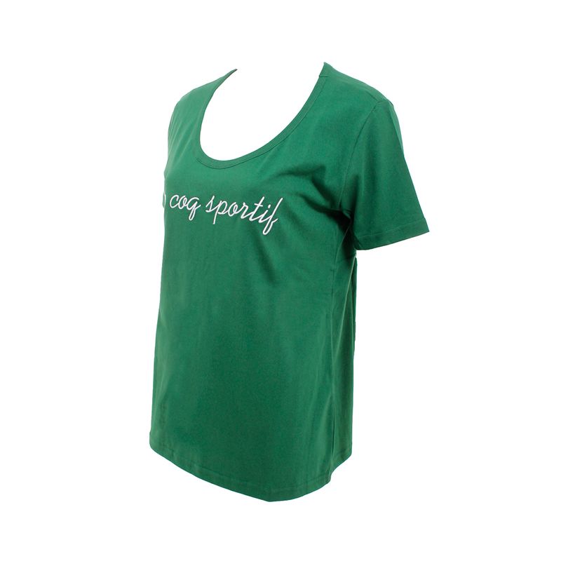 Remera-Le-Coq-Sportif-Bat-Italics-W-Espalda