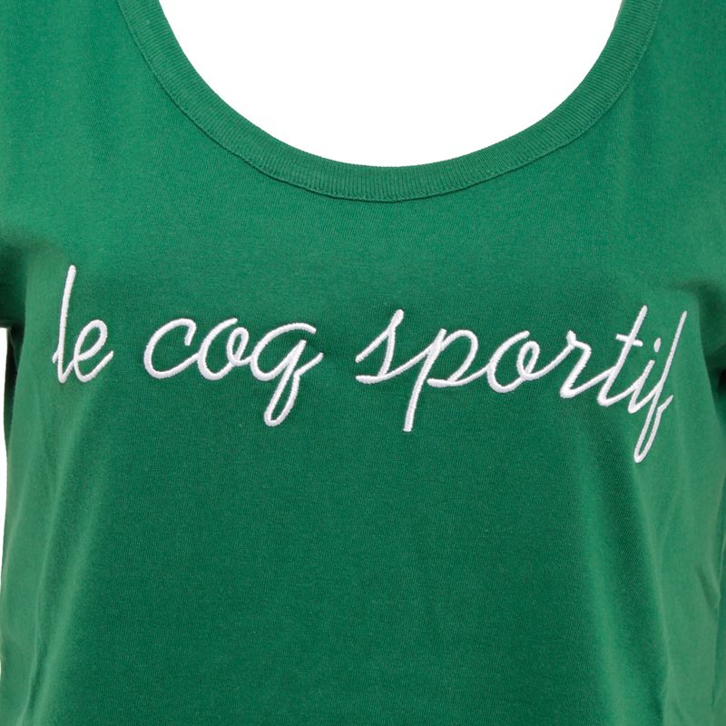 Remera-Le-Coq-Sportif-Bat-Italics-W-Detalles-2