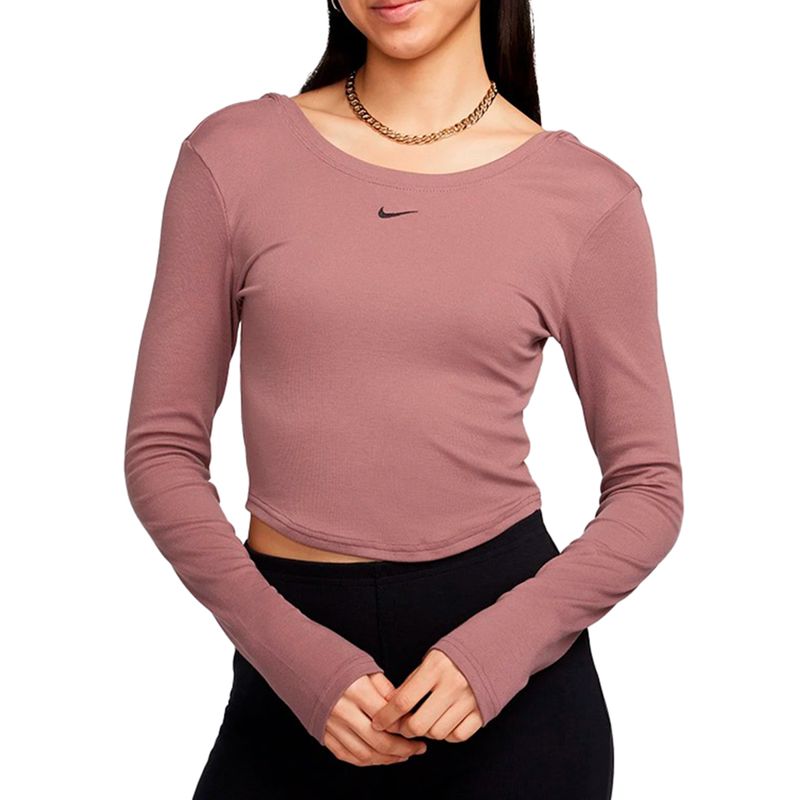 Remera-Nike-W-Nsw-Chill-Knite-Frente