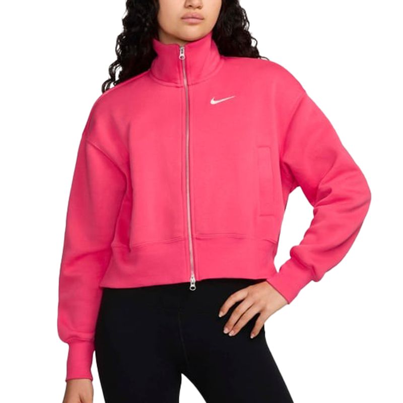 Campera Nike W Nsw Phenix Os Frente