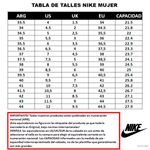 Zapatillas Nike W Air Force 1 07 Next Nature GUIA DE TALLES