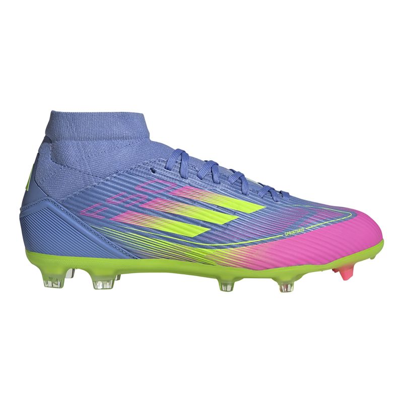 Botines-Con-Tapones-adidas-F50-League-Fg-Mg-Mid-W-LATERAL-DERECHO