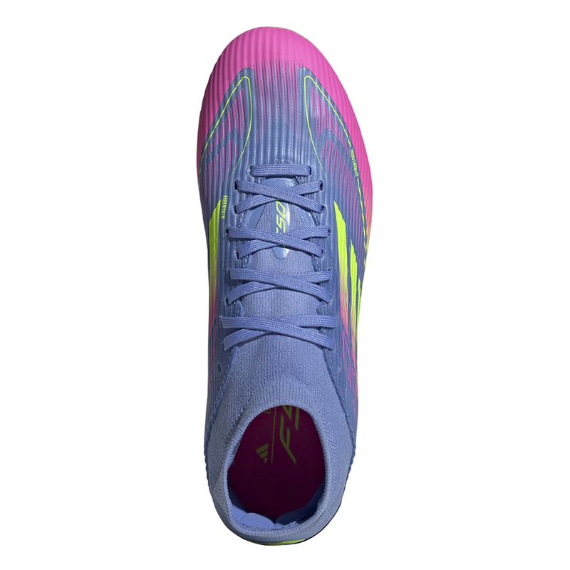 Botines-Con-Tapones-adidas-F50-League-Fg-Mg-Mid-W-SUPERIOR-CAPELLADA