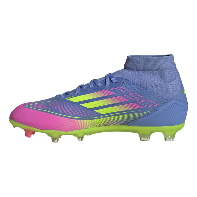 Botines-Con-Tapones-adidas-F50-League-Fg-Mg-Mid-W-INTERNO-DERECHO