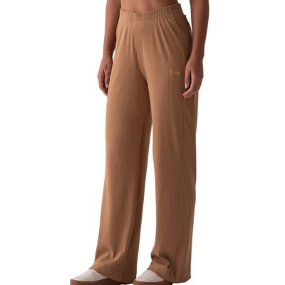 Pantalón Fila Wide Essentials Canelada