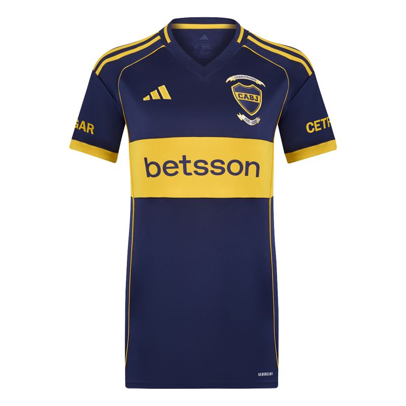 Camiseta-De-Futbol-adidas-Titular-Boca-Juniors-25-Mujer-Frente