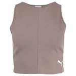 Musculosa Puma Wardrobe Ess Ribbed Frente