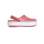 Sandalias Crocs Crocband Platform LATERAL DERECHO