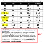 Zapatillas Reebok Club C Revenge Vintage GUIA DE TALLES