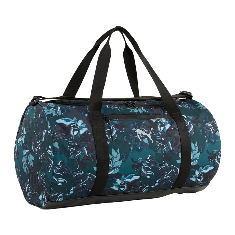 Bolso Puma Ess Green Terrains Barrel Frente Full