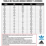 Zapatillas adidas Originals Superstar Ii C Niño GUIA DE TALLES