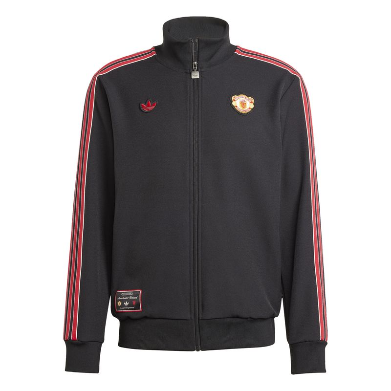 Campera adidas Originals Manchester United Terrace Icons 25 Hombre Lateral