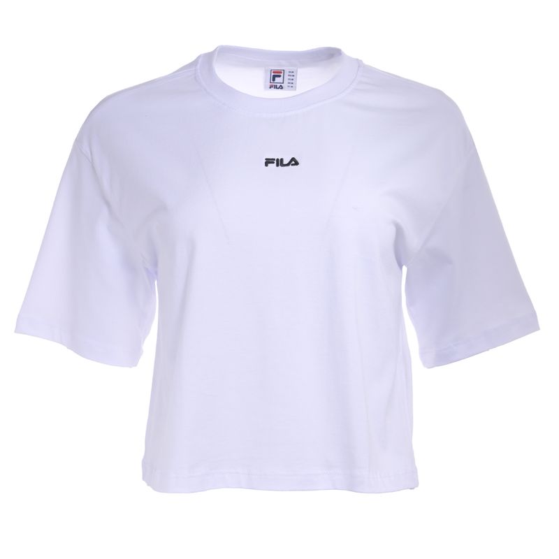 Remera Fila Cropped Comfort Classic Mujer Frente