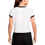 Remera Nike W Nsw Ringer Vintage Run Mujer Espalda