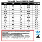 Zapatillas adidas Originals Predator Sala W Mujer GUIA DE TALLES