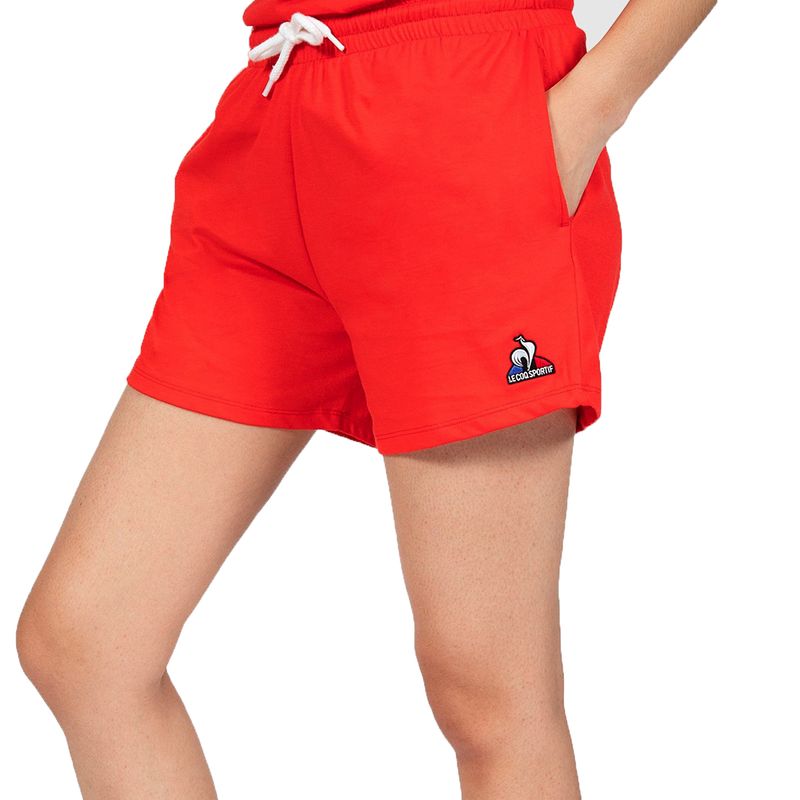 Short Le Coq Sportif Essentiel Mujer Frente