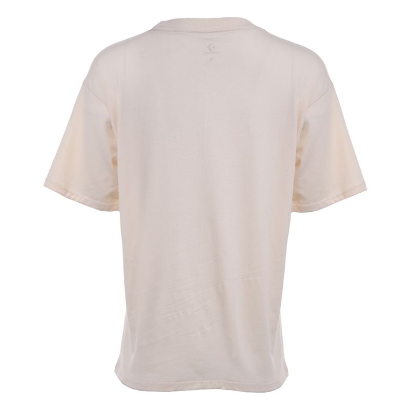 Remera Converse College Oversize  Mujer Espalda