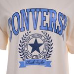 Remera Converse College Oversize  Mujer Lateral