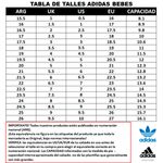 Zapatillas adidas Originals Superstar Ii El I GUIA DE TALLES