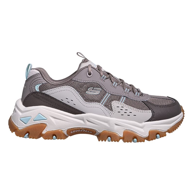 Zapatillas Skechers D Lites Hiker Mujer LATERAL DERECHO