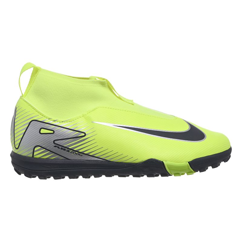 Botines Nike Jr Zoom Superfly 10 Academy Tf Niño LATERAL DERECHO