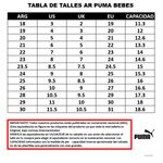 Zapatillas Puma Carina 3.0 V Inf GUIA DE TALLES