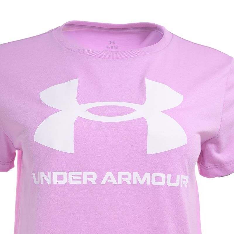 Remera Under Armour Live Sportstyle Gp Mujer Lateral