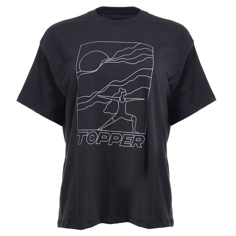 Remera Topper Loose Mujer Frente