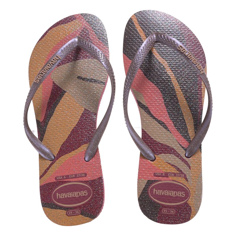 Ojotas Havaianas Slim Palette Glow Mujer SUPERIOR CAPELLADA