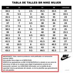 Zapatillas Nike W  V5 Rnr Na8 Mujer GUIA DE TALLES